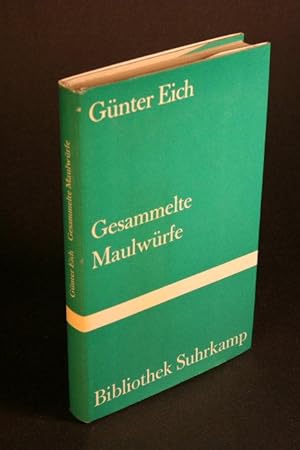 Seller image for Gesammelte Maulwrfe. for sale by Steven Wolfe Books