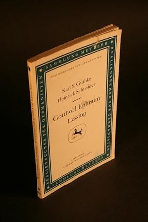 Seller image for Gotthold Ephraim Lessing. for sale by Steven Wolfe Books