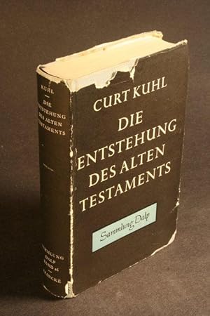 Imagen del vendedor de Die Entstehung des Alten Testaments. a la venta por Steven Wolfe Books
