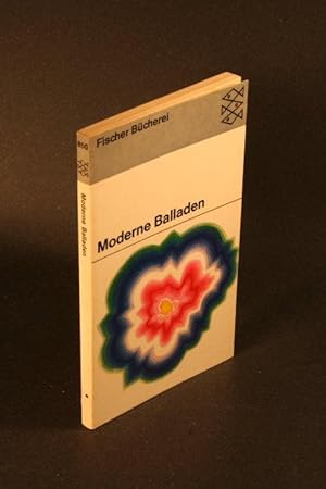 Seller image for Moderne Balladen. Ausgewhlt und eingeleitet von Fritz Pratz for sale by Steven Wolfe Books