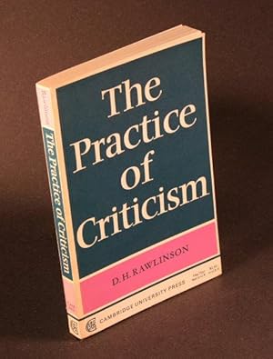 Imagen del vendedor de The practice of criticism. a la venta por Steven Wolfe Books