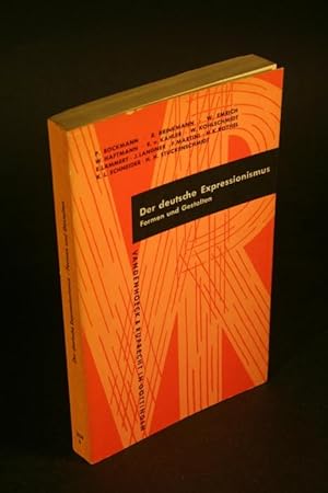 Bild des Verkufers fr Der deutsche Expressionismus. Formen und Gestalten. zum Verkauf von Steven Wolfe Books