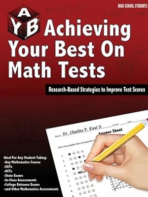 Seller image for Achieving Your Best on Math Tests for sale by GreatBookPrices