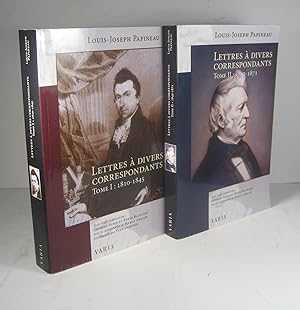 Lettres à divers correspondants. Tome I (1) : 1810-1845. Tome II (2) : 1845-1871. 2 Volumes