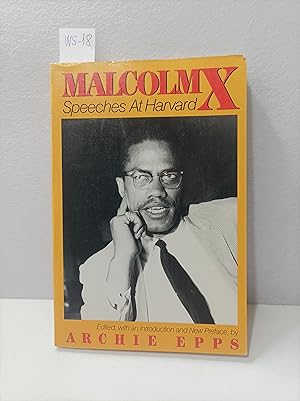 Seller image for Malcolm X. Speeches At Harvard. for sale by AZAR LIBROS