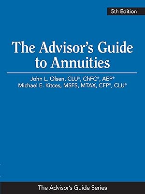 Imagen del vendedor de The Advisors Guide to Annuities 5th Edition a la venta por Greenworld Books
