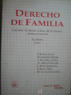 Seller image for DERECHO DE FAMILIA for sale by Librera Maestro Gozalbo