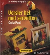 Bild des Verk�ufers f�r Versier het met servetten: met chemage zum Verkauf von Barksdale Books