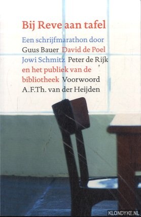 Imagen del vendedor de Bij Reve Aan Tafel. Een schrijfmarathon a la venta por Barksdale Books