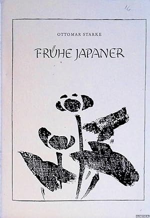 Immagine del venditore per Fr�he Japaner. Buch-Illustrationen von Moronobu, Morikuni, Shunboku, Sukenobu, Itcho, Rinsho, Minko, Kiyomitsu venduto da Barksdale Books