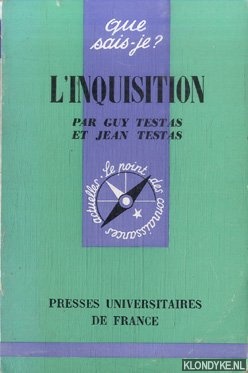 Bild des Verk�ufers f�r Que sais je? L'inquisition zum Verkauf von Barksdale Books