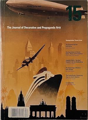 Bild des Verk�ufers f�r The Journal of Decorative and Propaganda Arts #15, Winter/Spring 1990 "Transportation" zum Verkauf von Paradou Books