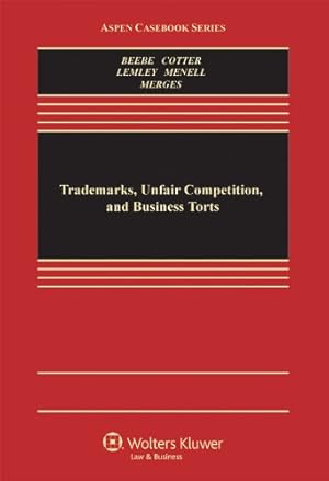 Immagine del venditore per Trademarks, Unfair Competition, and Business Torts (Aspen Casebook Series) venduto da ZBK Books