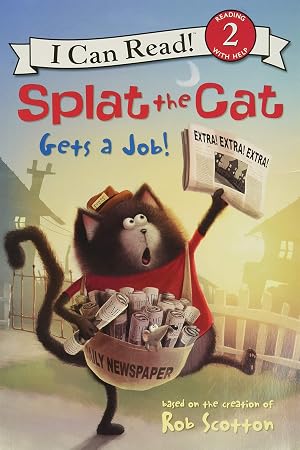 Imagen del vendedor de Splat the Cat Gets a Job! (I Can Read Level 2) a la venta por clickgoodwillbooks