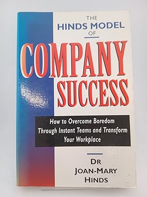 Immagine del venditore per The Hinds Model of Company Success venduto da Book Express (NZ)