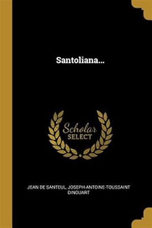 Imagen del vendedor de Santoliana. -Language: french a la venta por GreatBookPricesUK