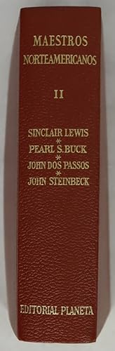 Imagen del vendedor de Maestros norteamericanos, tomo II a la venta por Librer�a Alonso Quijano
