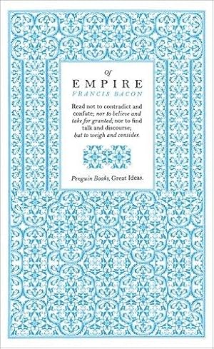 Bild des Verk�ufers f�r Of Empire (Penguin Great Ideas) zum Verkauf von WeBuyBooks