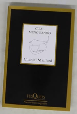 Imagen del vendedor de Cual menguando a la venta por Librer�a Alonso Quijano