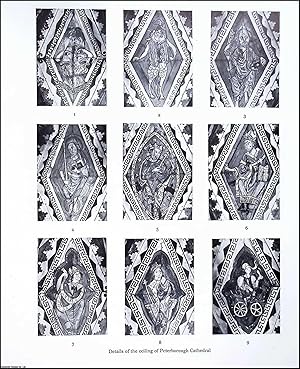Seller image for The Painted Ceiling in the Nave of Peterborough Cathedral. An original article from the Archaeologia journal, 1937. for sale by Cosmo Books