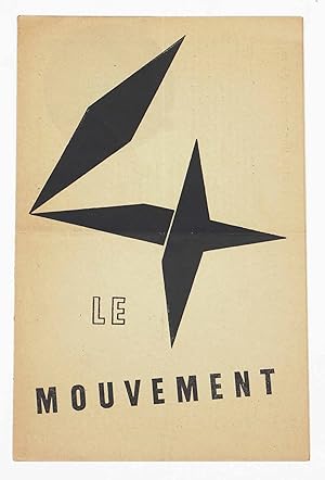 Imagen del vendedor de Le Mouvement a la venta por Librairie-Galerie Emmanuel Hutin
