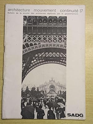 Architecture Mouvement Continuité 17, SADG 177 (1970) Gilbert CORDIER