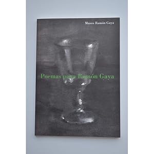 Imagen del vendedor de Poemas para Ram�n Gaya a la venta por LIBRER�A SOLAR DEL BRUTO