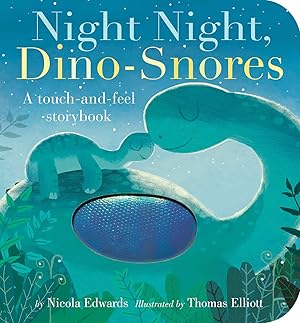 Immagine del venditore per Night Night, Dino-Snores: A Touch-and-Feel Storybook venduto da Aspen Book Co.