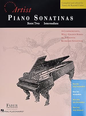 Immagine del venditore per Piano Sonatinas: Book 2 Intermediate - Developing Artist Original Keyboard Classics | Classical Piano Sheet Music | Songbook for Finger Dexterity | Faber Book for Piano Technique venduto da Aspen Book Co.