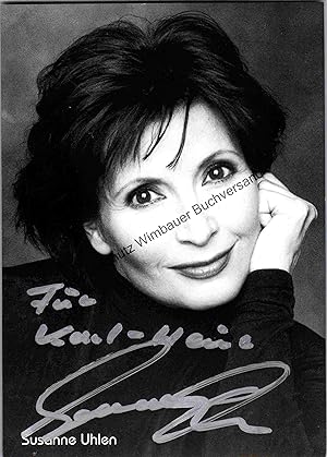 Bild des Verk�ufers f�r Original Autogramm Susanne Uhlen /// Autogramm Autograph signiert signed signee zum Verkauf von Wimbauer Buchversand