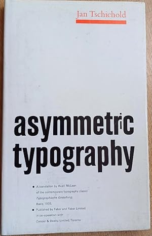 Immagine del venditore per ASSYMETRIC TYPOGRAPHY venduto da Douglas Books
