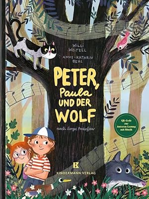 Bild des Verk�ufers f�r Peter, Paula und der Wolf | nach Sergei Prokofjew. Mit QR-Code zur Autoren-Lesung mit Musik. zum Verkauf von preigu