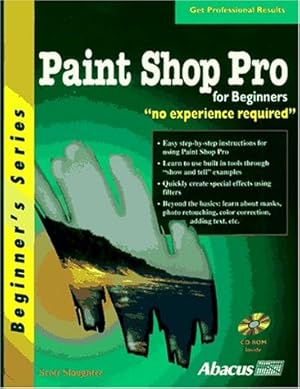 Imagen del vendedor de Paint Shop Pro for Beginners: "No Experience Required" a la venta por -OnTimeBooks-