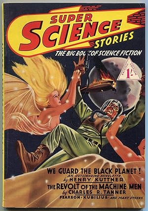 Immagine del venditore per [Pulp magazine]: Super Science Stories No. 11 (British edition) venduto da Between the Covers-Rare Books, Inc. ABAA