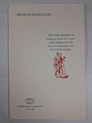 Seller image for The First Booke of Songs or Ayres of 4. parts for sale by Leipziger Antiquariat