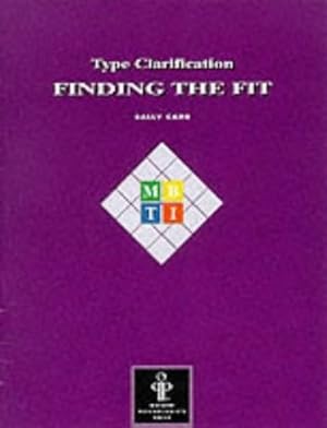 Immagine del venditore per Type Clarification: Finding The Fit venduto da WeBuyBooks
