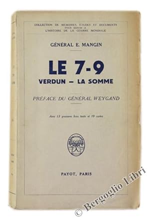 Seller image for LE 7-9. VERDUN - LA SOMME. Un regiment lorrain.: for sale by Bergoglio Libri d'Epoca