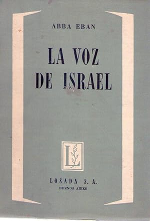 LA VOZ DE ISRAEL. Traducción de María Martínez Sierra