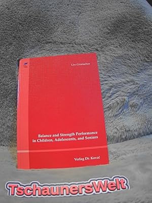 Immagine del venditore per Balance and strength performance in children, adolescents, and seniors. Schriftenreihe Schriften zur Sportwissenschaft ; Bd. 97 venduto da TschaunersWelt