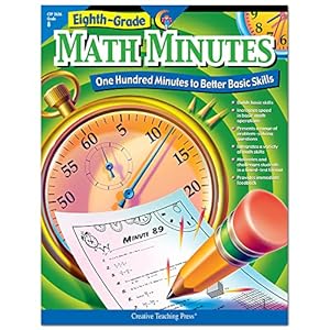 Imagen del vendedor de Creative Teaching Press® Eighth-Grade Math Minutes Book a la venta por Zoom Books East