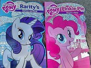 Imagen del vendedor de My Little Pony Shaped Board Book (Assorted, Designs & Quantities Vary) Pinkie Pie Throws a Party, Rarity's Fashion & Style a la venta por Reliant Bookstore