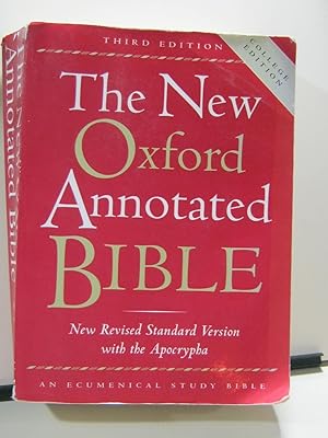 Immagine del venditore per The New Oxford Annotated Bible with the Apocrypha, Third Edition, New Revised Standard Version venduto da Zoom Books Company