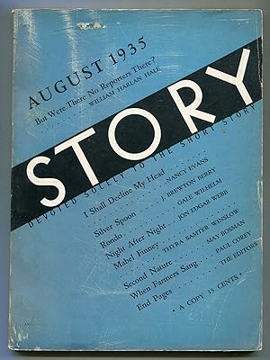 Immagine del venditore per Story: Devoted Solely to the Short Story August 1935, Vol. VII, No. 37 venduto da Between the Covers-Rare Books, Inc. ABAA