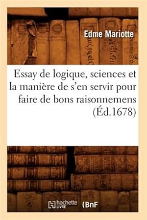 Seller image for Essay de Logique Ed 1678 -Language: french for sale by GreatBookPrices