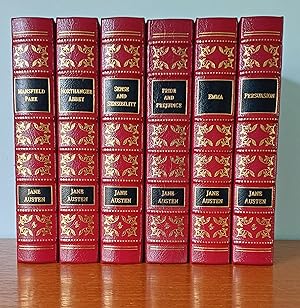 Seller image for Easton Press NOVELS OF JANE AUSTEN 6 vols Like New Pride Emma Sense Mansfield for sale by Co Marki books