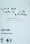 Immagine del venditore per Comentario a la Constituci�n Espa�ola. Libro-Homenaje a Luis L�pez Guerra. 2 Tomos 40 Aniversario 1978-2018 venduto da AG Library