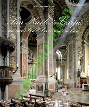 Bild des Verk�ufers f�r San Nicol� in Carpi. Un modello classicamente emiliano. zum Verkauf von Libreria Piani