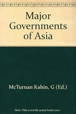 Seller image for Major Governments of Asia for sale by Ammareal