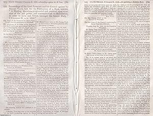 Image du vendeur pour Proceedings of The Lord Protector and His Council against Sir Henry Vane, knt. for the Publication of a Book, intitled, A Healing Question Propounded and Resolved, Upon Occasion of the Late Public and Seasonable Call to Humiliation, in order to Love and Union amongst the honest Party, 1656. An Original Trial Report from Cobbett's State Trials, part of the great 19th-century archive of courtroom history. mis en vente par Cosmo Books