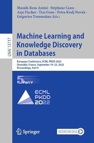 Immagine del venditore per Machine Learning and Knowledge Discovery in Databases venduto da Rarewaves.com USA